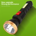thumbnail image 4 of Dvkptbk Lampe de Poche à Main Lampe de Poche Led Extérieur Longue Portée Lampe de Poche Portable Rapide avec Lumières Latérales Cob Lampe de Poche Camping et Randonnée, 4 of 8