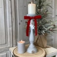 thumbnail image 3 of 12 Pcs Nœuds en Velours Rouges pour Décorations de Sapin de Noël Couronne Guirlande Nœuds en Velours avec Attaches Torsadées Dorées (Rouge), 3 of 8