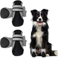 thumbnail image 1 of Bottes pour Chien, Chaussures pour Chien Résistantes à l'Eau avec Sangles Ajustables et Semelle Antidérapante, 1 of 4