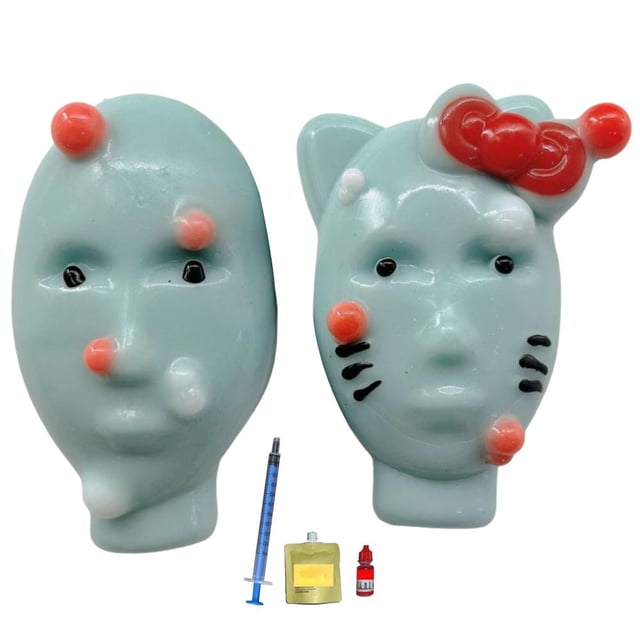 Pimple Popper Toy,Funny Pimple Popping Fidget Toy,Reusable Novelty Relieve Stress Relief Pimple Popper Toy