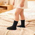 thumbnail image 2 of Solid Color Mid-Leg Socks for Boys and Girls, Princess Style Comfortable Loose Socks, Baby Socks, Student Sports Socks, 2 of 6