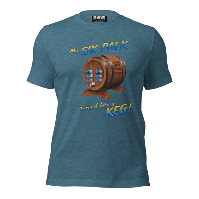 Mon Six Pack Transformé en Fût t-shirt Unisexe