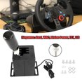 thumbnail image 3 of 6+R Simulateur USB H Levier de Vitesses pour Logitech G29 G920 Volant PC Noir, 3 of 5
