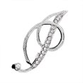 thumbnail image 2 of Bilqis Deals New Personality Set With Diamond Brooch 26 English Letter Brooch, 2 of 3