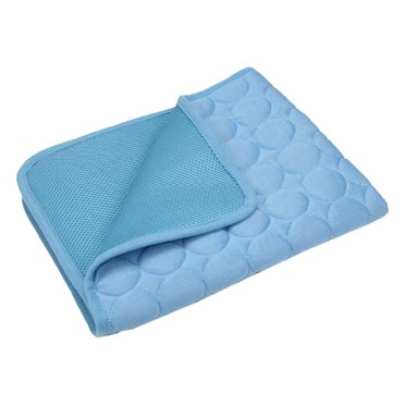Pet Ice Pad, Heat Dissipation Comfortable Safe Pet Cooling Mat Breathable Fashionable Easy Cleaning  for Summer for Outdoor XS  Suitable for Within 1kg / 2.2lb,S  Suitable for