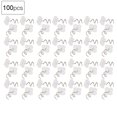 thumbnail image 2 of Twisted Pin, Stainless Steel 100Pcs Environmental Protection ABS Fixed Spiral Nail, For Sofa Interior Decoration Spiral Twisted Pin,Petal Twisted Pin, 2 of 8