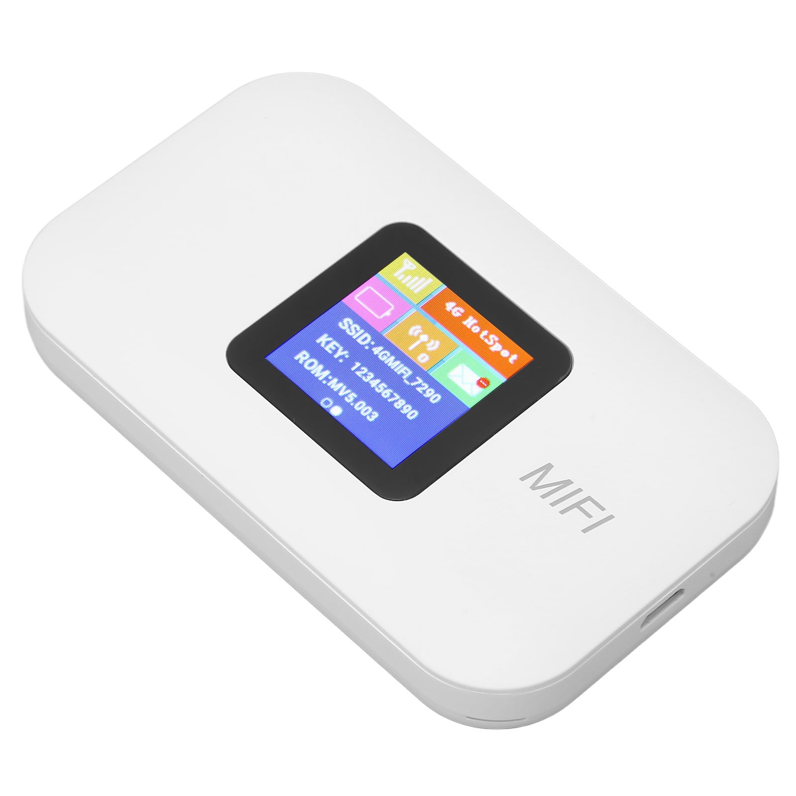 4G LTE Mobile WiFi Hotspot, Mobile WiFi Hotspot 3000mAh Battery With SIM Card Slot For Travel