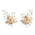 thumbnail image 1 of 2pcs Elegant Rhinestone Pearl Shoes Clip Flower Wedding Party Fashion Shoes Clip, 1 of 7