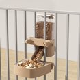 thumbnail image 1 of BKER Automatic Pet Feeder For Cats Dogs Rabbits 65° Tilt Design Freshness Lock Knob Adjustable Indoor Pet Food Dispenser Durable PET Material Easy To Use, 1 of 3