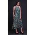 thumbnail image 3 of Bimba Robe de Plage d'Été pour Femmes à Imprimé Floral, Dos Nu, Col Licou - Grande, 3 of 6