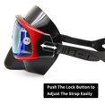 thumbnail image 4 of Rx Optical Diving Goggles Gear Set Hyperopia Myopia Snorkel Full Dry Tube Scuba Mask, 4 of 5