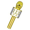 thumbnail image 1 of Peggybuy Karaoke Microphone, Handheld Karaoke Speaker for Android/Apple (Yellow), 1 of 8