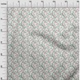 thumbnail image 3 of oneOone Rayon White Fabric Floral Sewing Craft Projects Fabric Prints By Yard 56 Inch Wide, 3 of 4