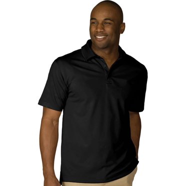 Edwards Garment Polo Haute Performance pour Hommes TTTG Noir