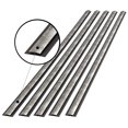 thumbnail image 2 of Fasade 47 in. Vinyl Divider Trim Crosshatch Silver 5 Pack, 2 of 6