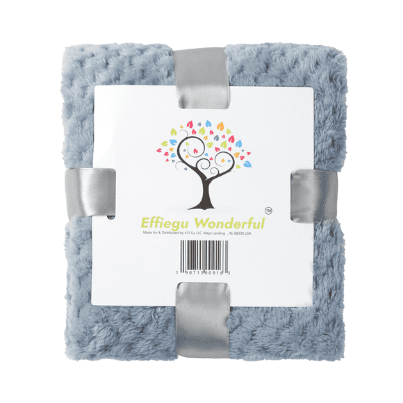"Effiegu Wonderful " TM Water Proof Soft Pet Cozy Comfortable Blanket In Blue