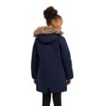 thumbnail image 3 of Trespass Girls Rain Jacket Astound Navy 9/10, 3 of 7