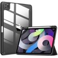 thumbnail image 1 of for iPad Pro 11 (2021), iPad Pro 11Case with Transparent Shockproof Back Cover[Built-in Pencil Holder,Auto Sleep/Wake,Camera Protection]-Black, 1 of 7