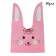 thumbnail image 1 of Coofit 50PCS Candy Bag Rabbit Ears Design Treat Bag Party Favor Bag for Cookies Candy, 1 of 10