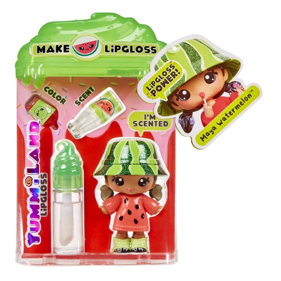 Yummiland Lipgloss Doll – Maya Watermelon