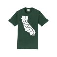 thumbnail image 1 of Gravity TradIng T-Shirt à Manches Courtes Cali - Vert Forêt - Logo Blanc - TG, 1 of 1