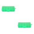 thumbnail image 2 of Thinsony 10 Grid Plastic Jewelry Removable Storage Box Beads Container Earring Green 12.8x6.5x2.2cm 2Set, 2 of 6