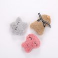 thumbnail image 3 of Squeaky Plush Dog Toy Artificial Fur Star Rabbit Dog Chew Toy Dog Teething Toy, 3 of 10