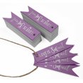 thumbnail image 3 of Inkdotpot Silver Foil Paper Hang Tags Love Is Sweet Wedding Favor Tags 50 Pieces, 3 of 6