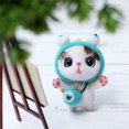 thumbnail image 1 of Pisexur Cute Cat Pattern Handmade DIY Poke Wool Felts Material Production Package, Christmas Gifts for Kids, 1 of 8