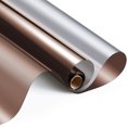 thumbnail image 3 of Window Film Privacy Reflective Mirror Film Removable Heat Insulation Stick, Brown Silver, 30CM x 200CM, 3 of 6