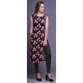 thumbnail image 4 of Bimba Printed Straight Tunic DressesForWomen Sleeveless Side Slit Kurti, 4 of 6