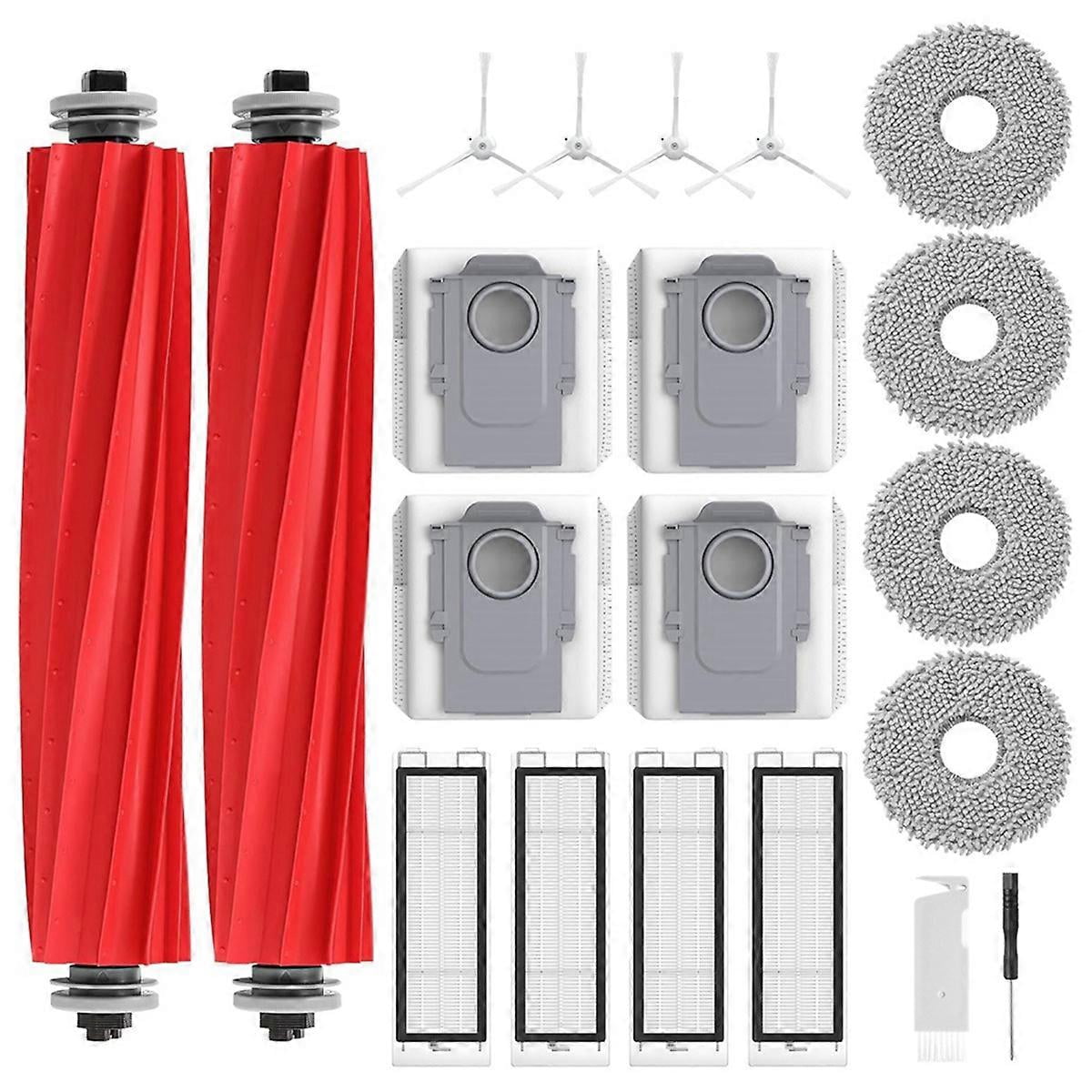 For Roborock Q Revo Robot Vacuum Cleaner Main Side Brush