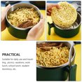 thumbnail image 2 of MasteelfCA 1Pc Instant Noodle Bowl with Handle and Lid Stainless Steel Bowl Soup Container, 2 of 7
