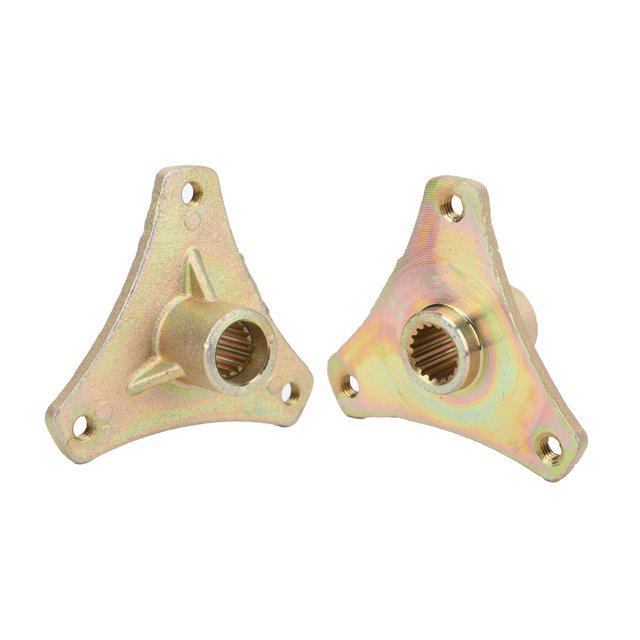 ANGGREK 2PCS Roue Spline Moyeu de l'Essieu Arrière 3 Goujon 17 Remplacement des Dents pour 50cc 110cc Quad Dirt Bike ATV, Moyeu de l'Essieu Arrière Roue, Moyeu Arrière Roue