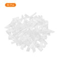 thumbnail image 3 of Unique Bargains 50Pcs Mini Ribbon Bow 1.8 inch Mini Fabric Satin Ribbon Flower Bows White, 3 of 7