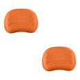 thumbnail image 2 of relayinert Comfortable And Breathable Ultralight Camping Travel Pillow For Neck And Lumbar orange 2Set, 2 of 6