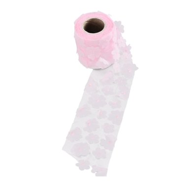 Rouleaux de Tulle à Fleurs, Rouleaux de Tulle à Fleurs Bobine de 8 cm Tissu de Tulle Rouleaux de Tulle Multifonctionnels