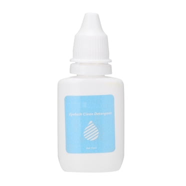 Professional Eyelash Extension Cleanser, Gentle Eyelash Cleansing Makeup Residue Removal Eyelash Shampoo 10ml