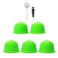 thumbnail image 2 of YAOMOBB Tasse Capsule de Café Polyvalente Capsules de Café Réutilisables Ensemble de 5 Filtre Pratique et de Qualité Alimentaire pour Machines Dolce Gusto, 2 of 7