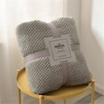 thumbnail image 1 of TIMIFIS Fleece Throw Blanket for Couch Sofa - Fuzzy Soft Cozy Blanket for Bed, Thick Warm Blankets for Winter, Gray, 39X59 In, 1 of 2