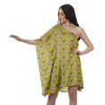 thumbnail image 1 of Moomaya Robe Maxi à une Épaule pour Femmes Imprimée Grande Taille Kaftan Robe de Plage, 1 of 6