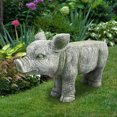 thumbnail image 1 of Angelo Décor 30-inch Length Pig Garden Bench, 1 of 5