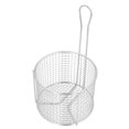 thumbnail image 1 of Panier de Friture pour Portions de Croustilles, Panier Rond pour Frites, Passoire de Présentation des Aliments, Outil de Cuisson pour Pommes de Terre pour la Friture et le Service des Aliments, 1 of 7