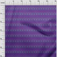 thumbnail image 2 of oneOone Cotton Flex Fabric Chevron & Swirl Block Printed Fabric 1 Yard 40 Inch Wide, 2 of 4