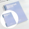 thumbnail image 2 of Clearance! beishanbush Notebooks for School Notebook Refillable Notebook and Filler Paper Notebooks College Ruled with Dividers Transparent Covers for Home School One Size Blue, 2 of 9