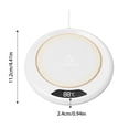thumbnail image 2 of Coffee Warmer For Desk Mug Warmer With LED Display Auto Shut Off Coffee Mug Warmer Mug Warmer Suitable For Most Cups Coffee Cup Warmer For Home Bedroom, 2 of 5