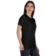 thumbnail image 2 of Inkmeso Womens Basic Crewneck Tshirt Short Sleeve Regular Fit Long Tee Workout Top, 2 of 8