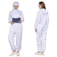 thumbnail image 3 of Reusable Protective Clothing Dust-proof And Anti-static Protective Suit with Zip Front Opening, 3 of 4
