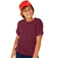 thumbnail image 1 of Hanes Garçon ComfortBlend EcoSmart Col Ras du Cou, m, Bordeaux, 1 of 1