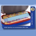 thumbnail image 4 of PALIFEUR Pencil Case Purecolor Large Capacity Pencil Case Multifunctional Pencil Case Cute Practical Pencil Case Boys and Girls StudentsMulticolor Optional Pencil Pouch, 4 of 6